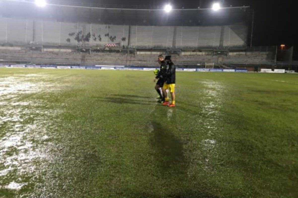 Rinviata Piacenza-Siena  Campo impraticabile, rinvio a data da destinarsi