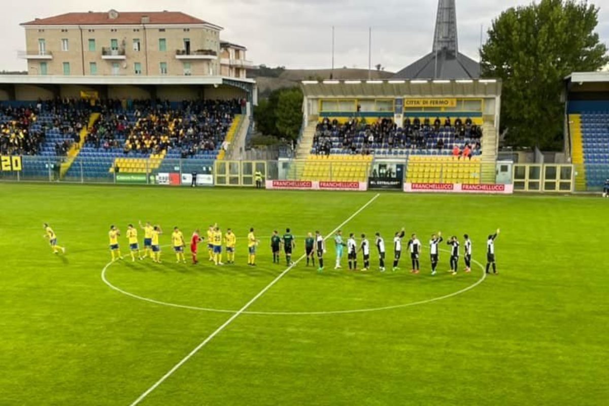 Fermana Siena 1-1. solo un pareggio con la Fermana