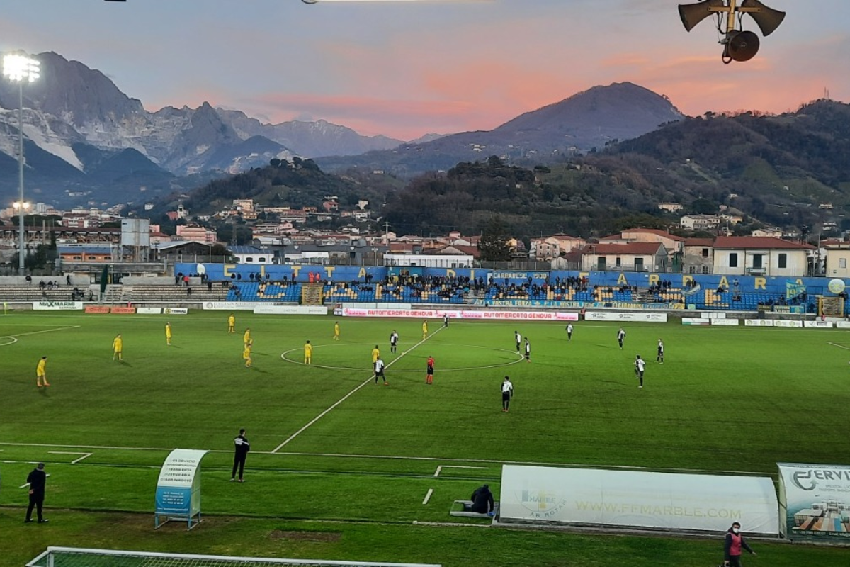 Carrarese-Siena 3-1: a Padalino non basta Caccavallo
