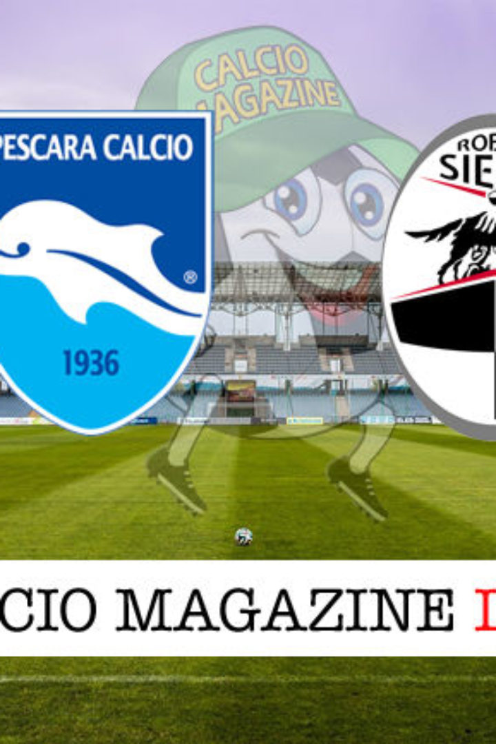 Pescara-Siena 2-1, la Robur cade ancora