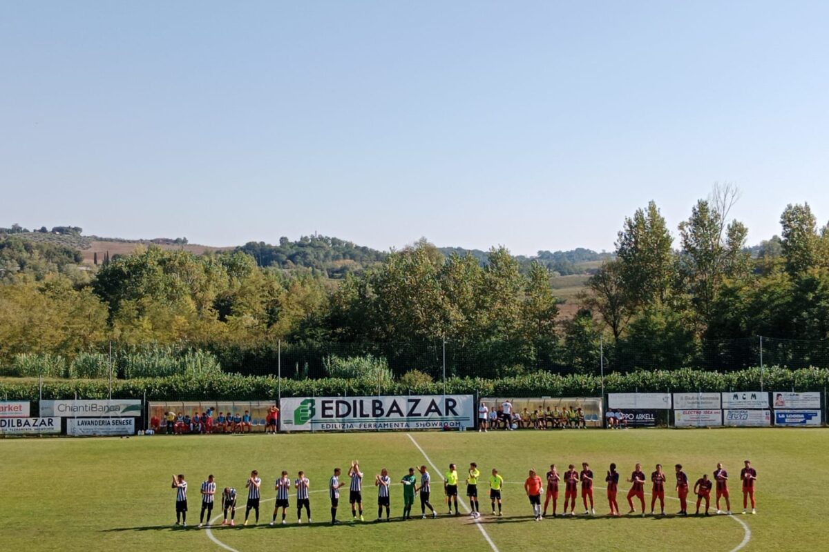Gara pirotecnica al Berni: il Siena batte la Sinalunghese 4-3