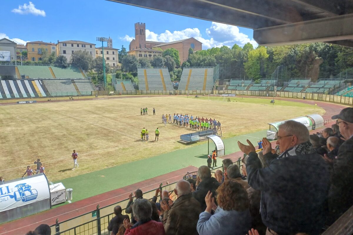 Il Siena riparte dal Franchi con un secco 3-0